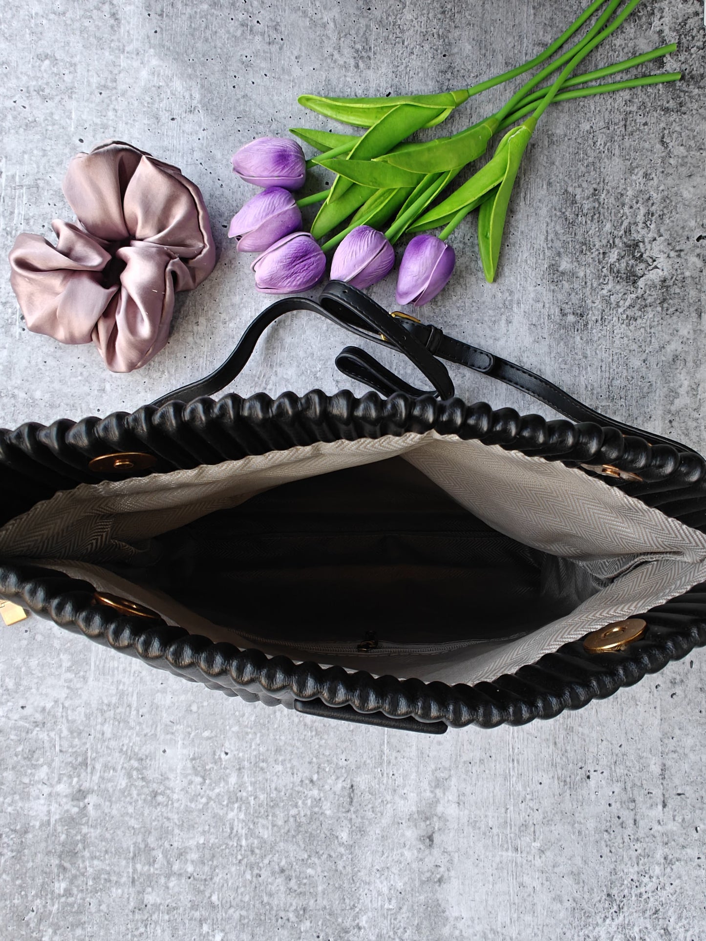 Olivia Pleated Sling