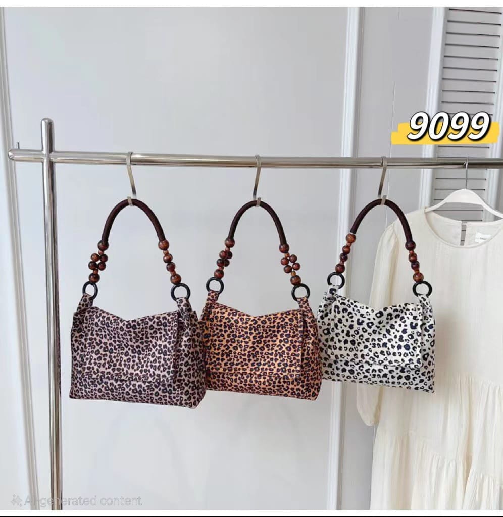 Maria Leopard Print Bag