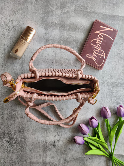 Pleated Sling Bag