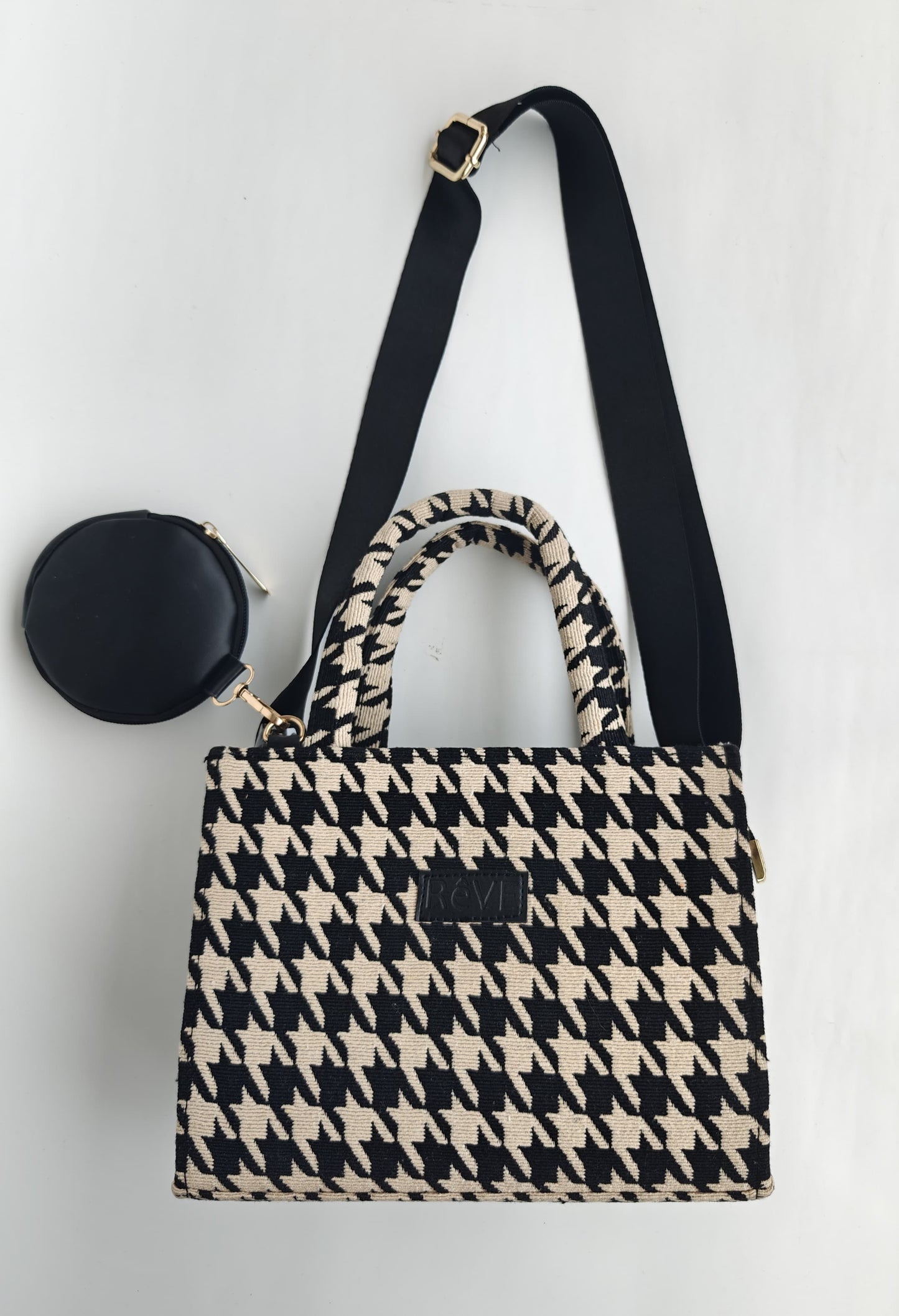 Siena Houndstooth Bag