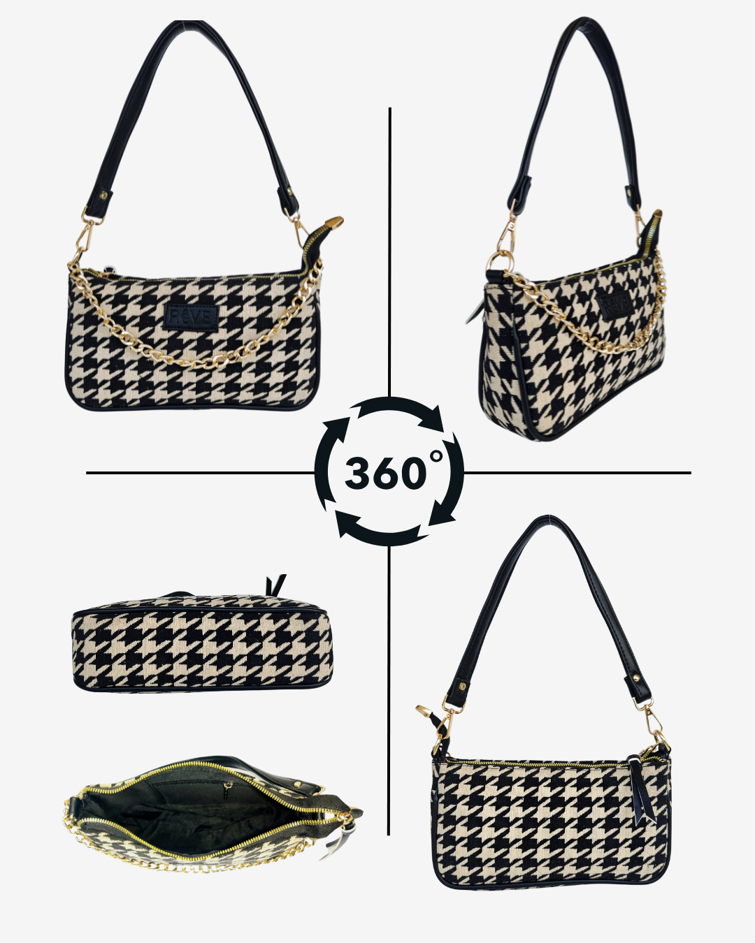 Trixie Houndstooth Sling
