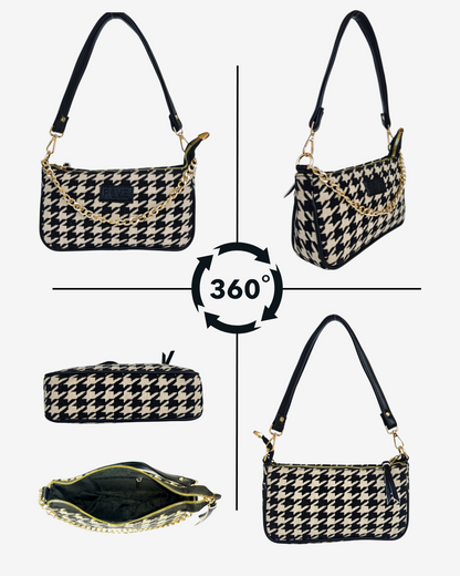 Trixie Houndstooth Sling