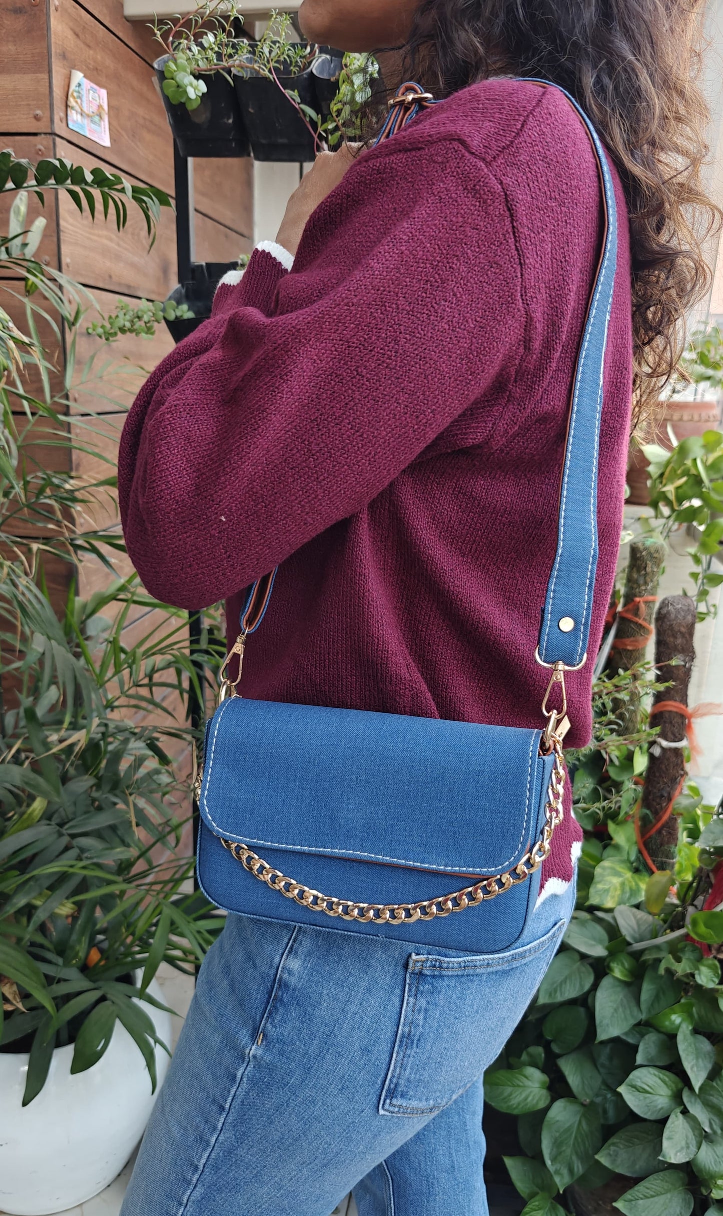 Zoe Denim Sling
